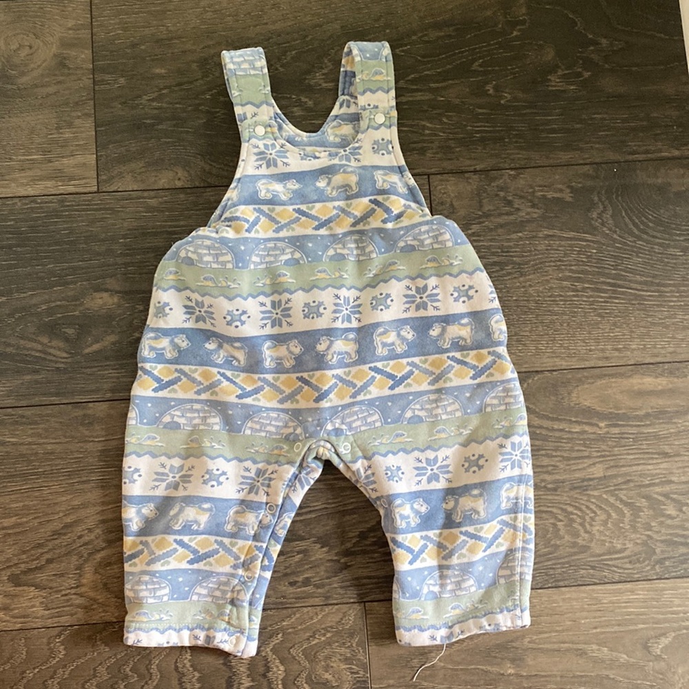 Vintage Talbots kids overalls